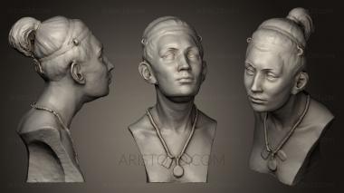 Busts and heads antique and historical (BUSTA_0527) 3D model for CNC machine
